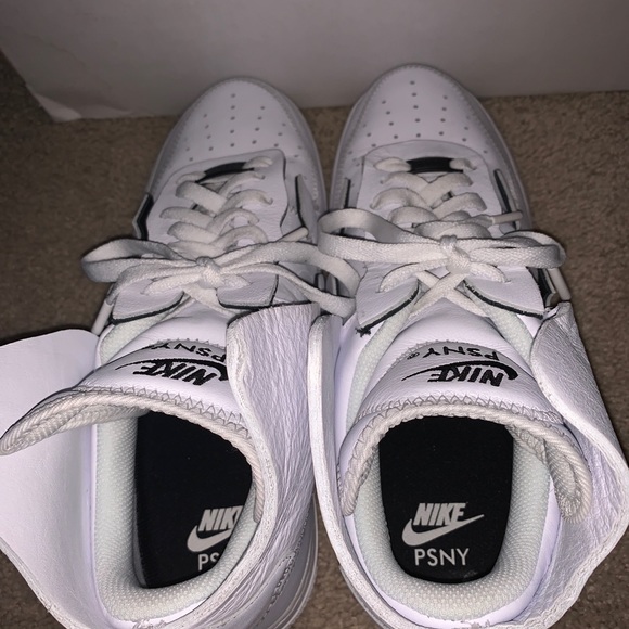 Nike PSNY x Air Force 1 High Triple White 2018 - Picture 5 of 8